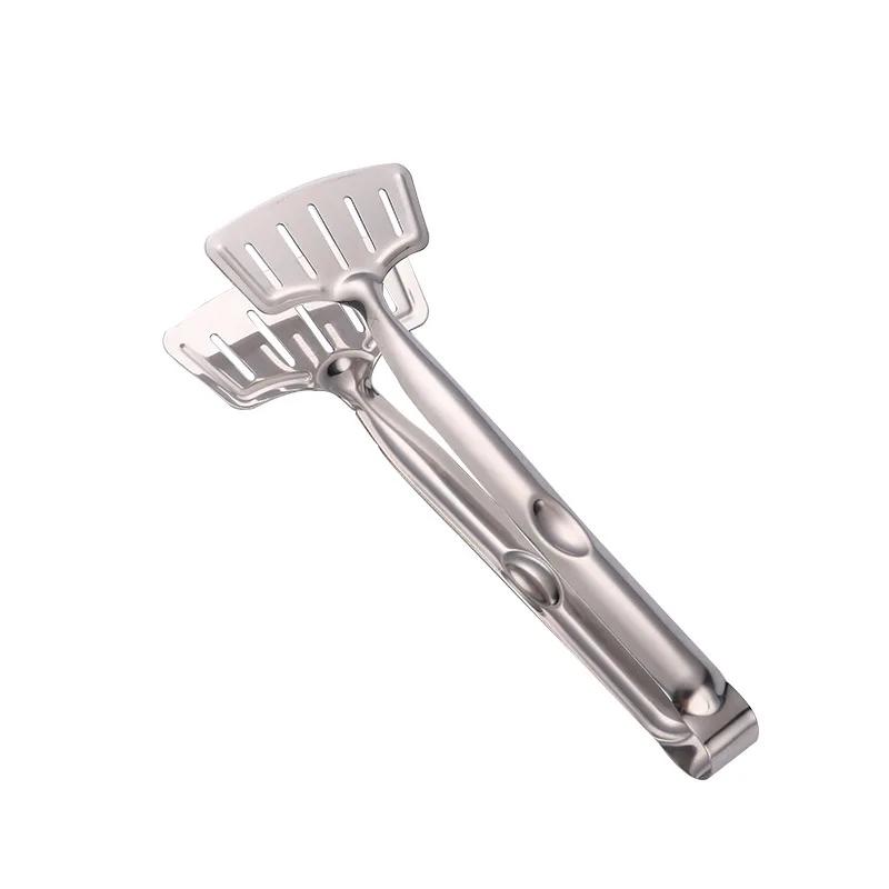 Stainless Steel BBQ Grilling Tongs Salad Bread Serving Tong Kitchen Barbecue Grilling Cooking Tong Kitchen Utensils Accessories
