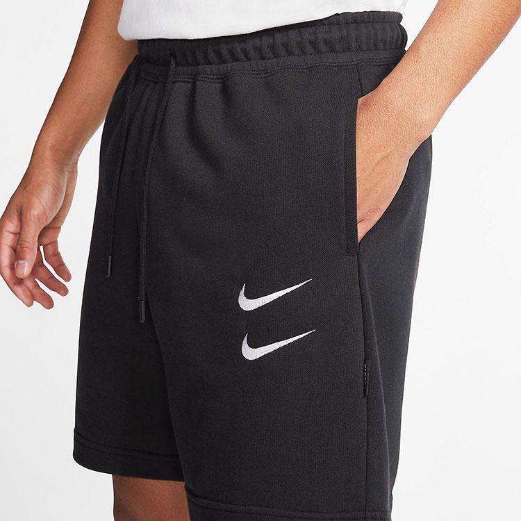 Nike French Terry Loose Sports Casual Shorts Men Shorts Black CJ4883-010