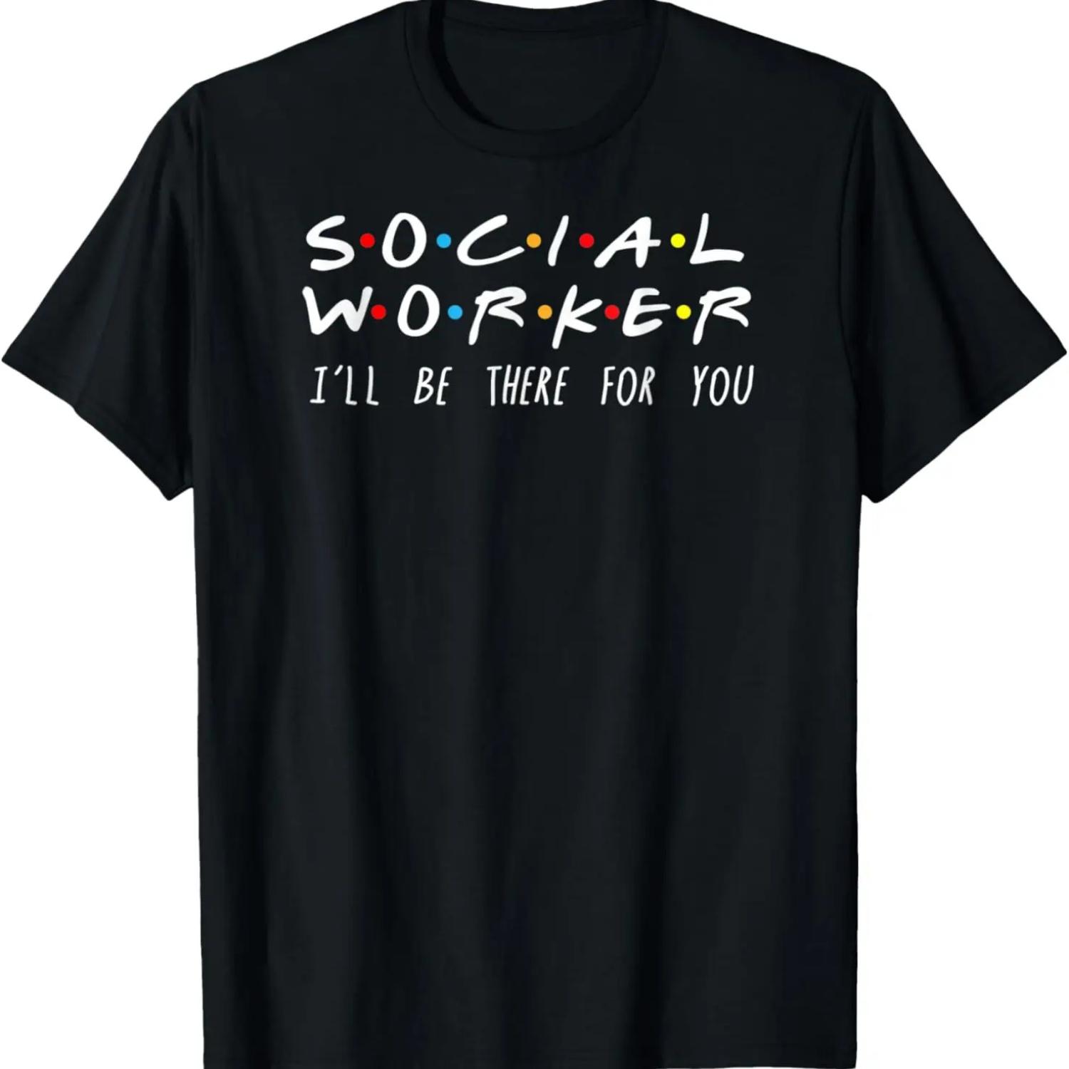 Social Worker I ll Be There For You Christmas T-Shirt S