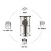 Outdoor Stainless Steel Stove Portable Stainless Steel Lightweight Wood Stove Outdoor Cooking Picnic Camping Burning Stove