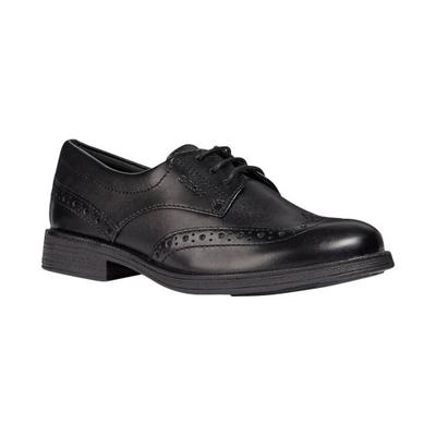 J Agata D Girls Leather Lace Up Shoe