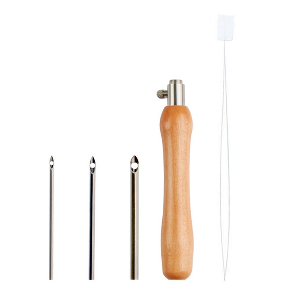 

Регулируемый дизайн DIY Инструмент для вышивания Нитевдеватель Игла для пробивки Набор инструментов A