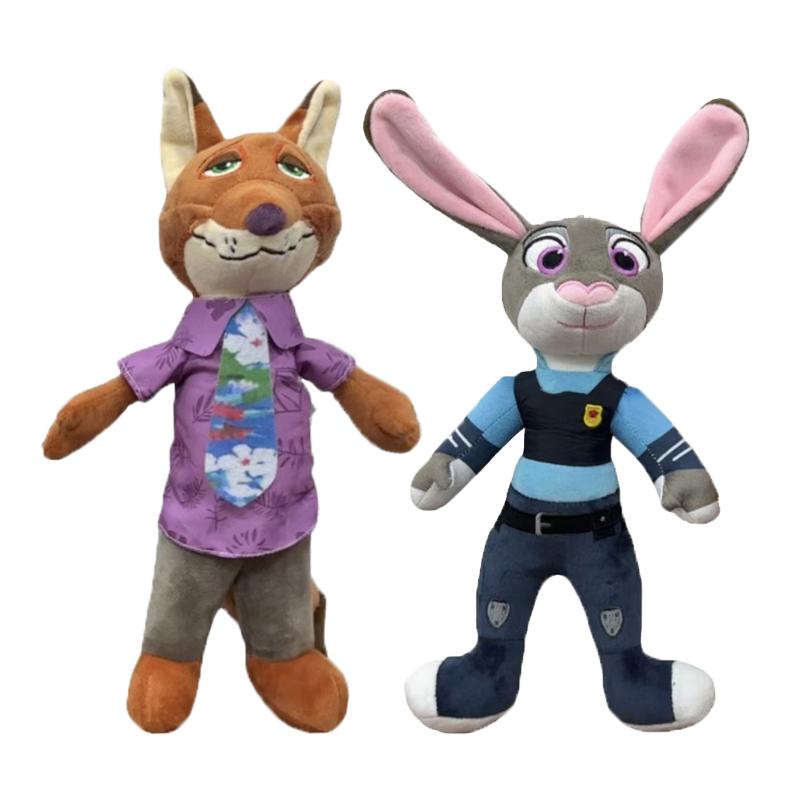 

Zootopia 2 Anime Plush Toy Rabbit Judy Hopps Doll Fox Nick Wilde Doll Plush Gentle Doll Children s Birth Date Present Latest Year Present