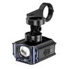 Aluminum Alloy Wireless Remote Bicycle Light, High/Low Beam, High Lumens, Electric Display, Quick Release, Wide Flood Cycling Light.