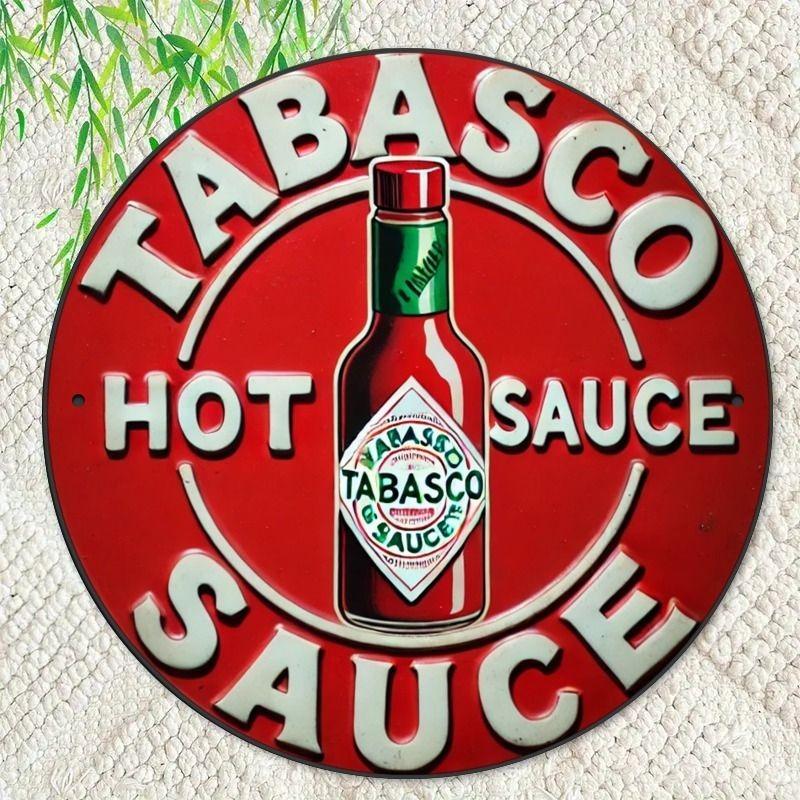 2D Flat Hanging Decorative Metal Sign Hand Painted Art