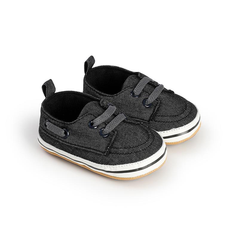 Non-Slip Canvas Slip-On Shoes for Babies 6-12 Months – Soft Sole, Stay-On Design for Boys and Girls