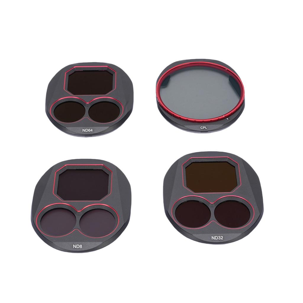 4PCS Filters Fit for Mavic 4 Pro Drone CPL Circular Polarizer ND8 ND32 ND64 Neutral Density Filter Set
