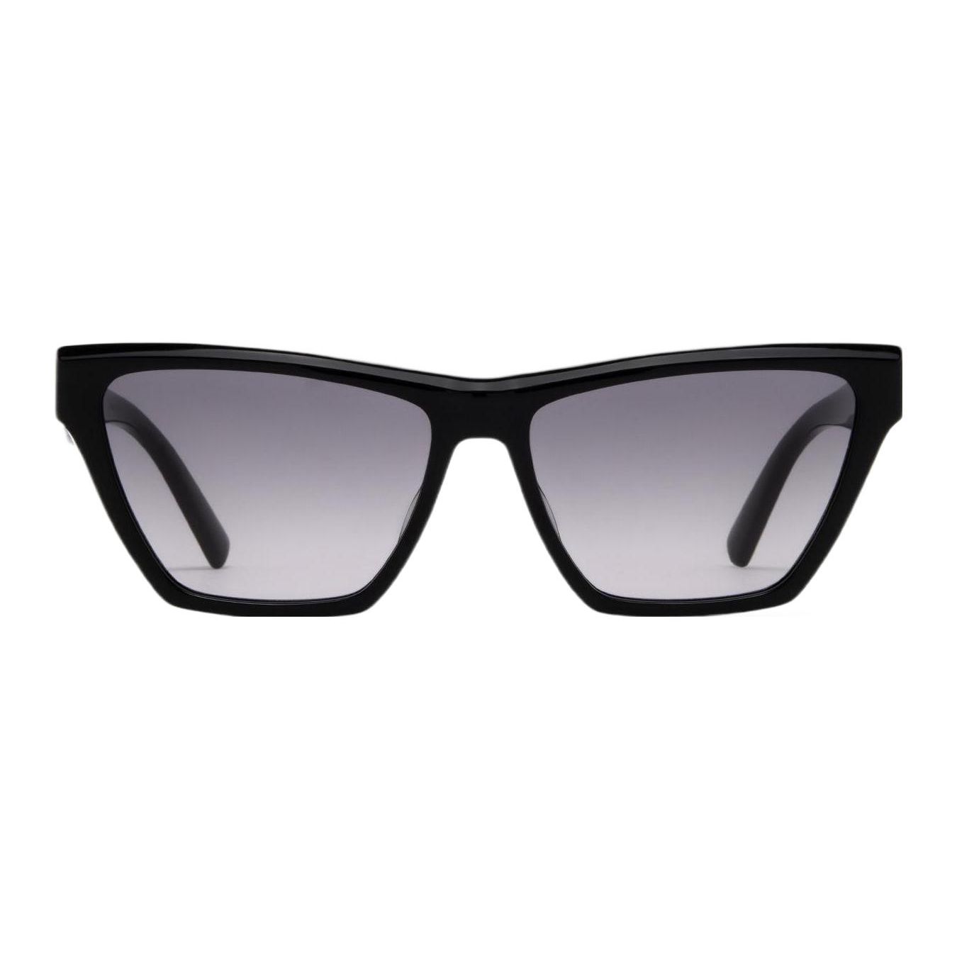 Saint Laurent Acetate Butterfly Frame Sunglasses Men sunglasses Black SLM103001 Black,58