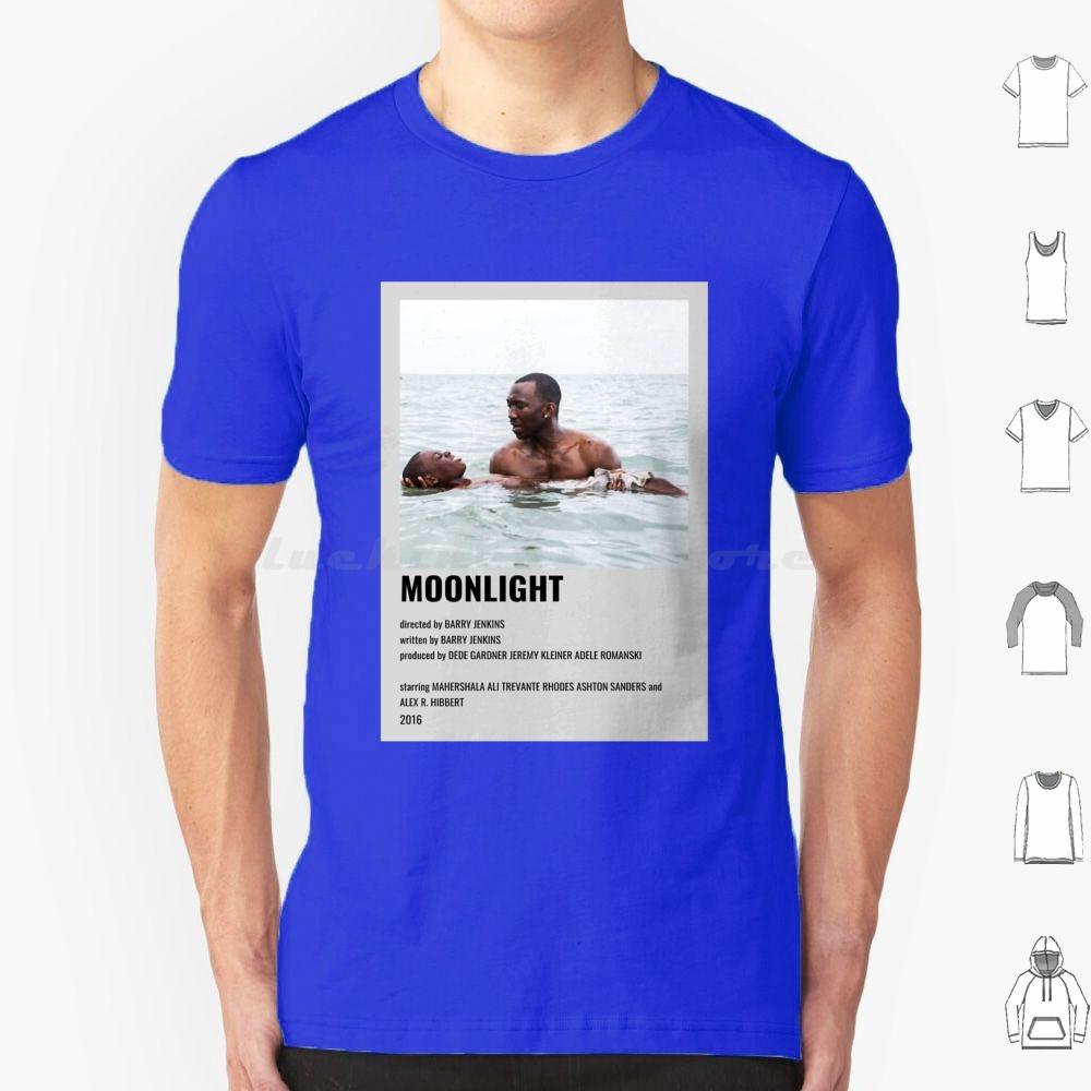 Moonlight T Shirt 6xl Cotton Cool Tee Movie Moonlight Film A24 Movies Cinema Barry Jenkins Films Moonlight Movie Moon Black