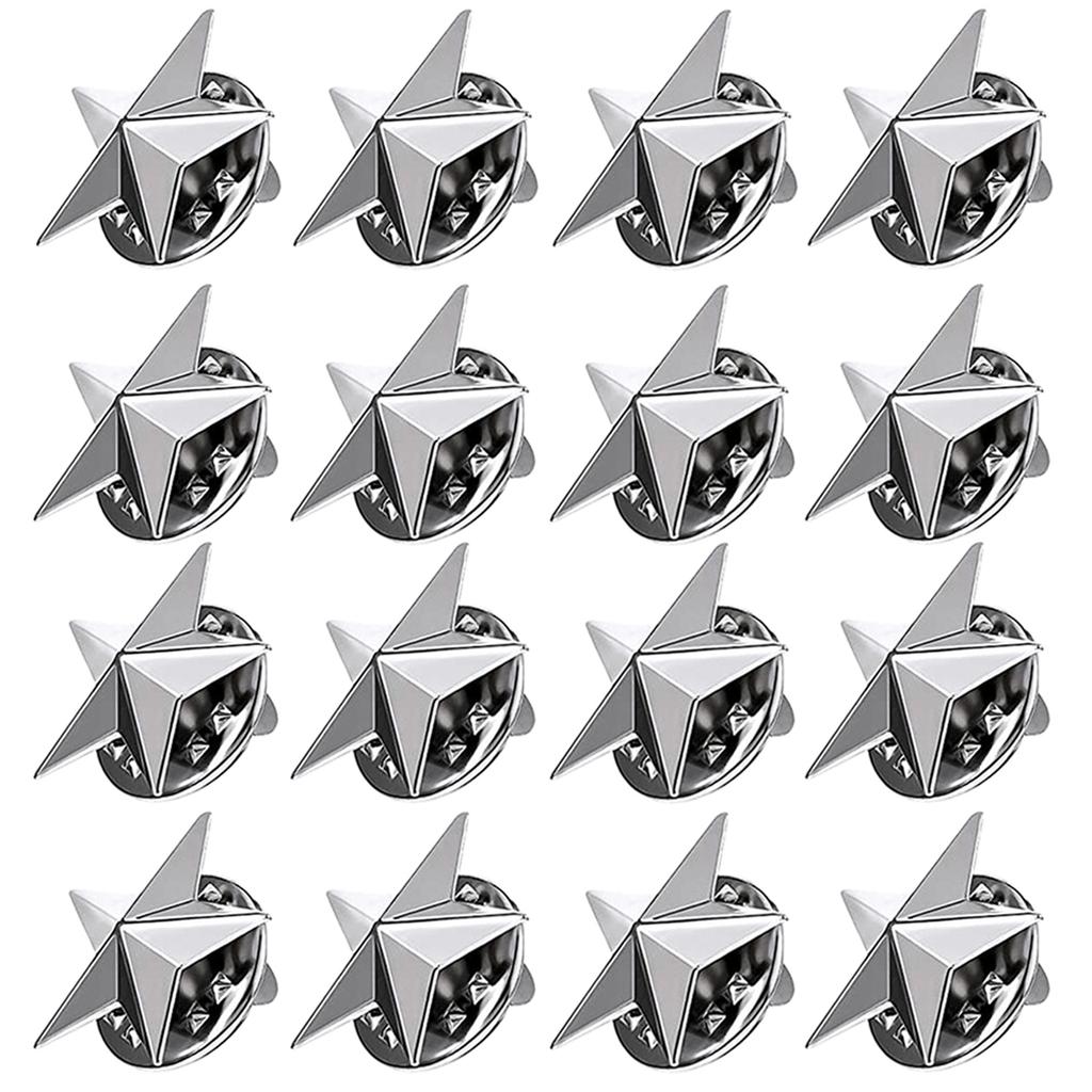 Stern Abzeichen Anstecknadel Brosche Revers - Emaille Schmuck Geschenk