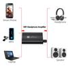 Portable HiFi Headphone Amplifier 3.5mm Headphone Amp Components With 2-Level Gain Switch For Phones Computers