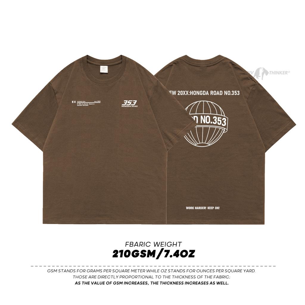 Jarní Streetwear Pánské tričko s potiskem písmen Nadměrná ležérní trička pro muže Letní unisex 5XL Trička s krátkým rukávem