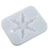 Diy Christmas Elk Snowflake Crystal Epoxy Mold Pendant Wall Hanging Curtain Wind Chime Mirror Surface Silicone Mold