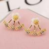 SUMENG 2025 Luxury Women Stud Earrings with Daisy Design for Delicate Flower Lovers, Couple Gifts