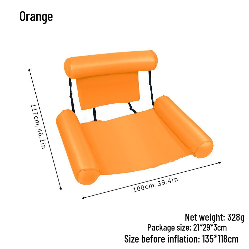 Cross-Border Inflatable Water Bed: New Striped Float & Hammock Lounge Chair for Water Sports