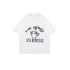 Oversized T Shirt Black More Espresso Less Depresso Coffee Cup Print Casual Everyday Wear