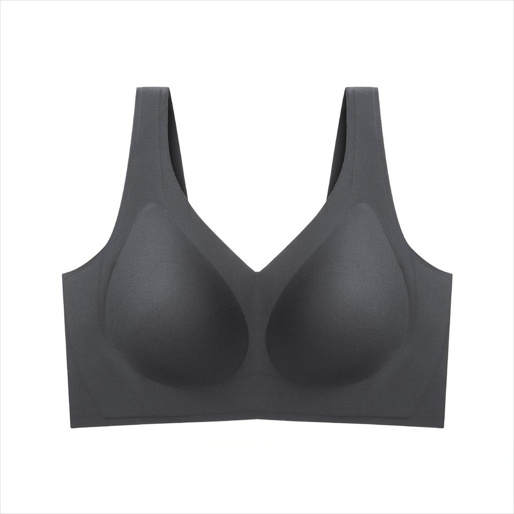 Invisible Bra Women's Invisible Underwear Women's Bras Without Underwire Gathering Bra Lacing Breathable Bra Push Up Bra