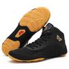 Scarpe Professionali da Pugilato Unisex Taglio Medio 2025 Taglia 39-46 Scarpe Sportive Sambo Scarpa da Wrestling Nera Scarpe da Arti Marziali