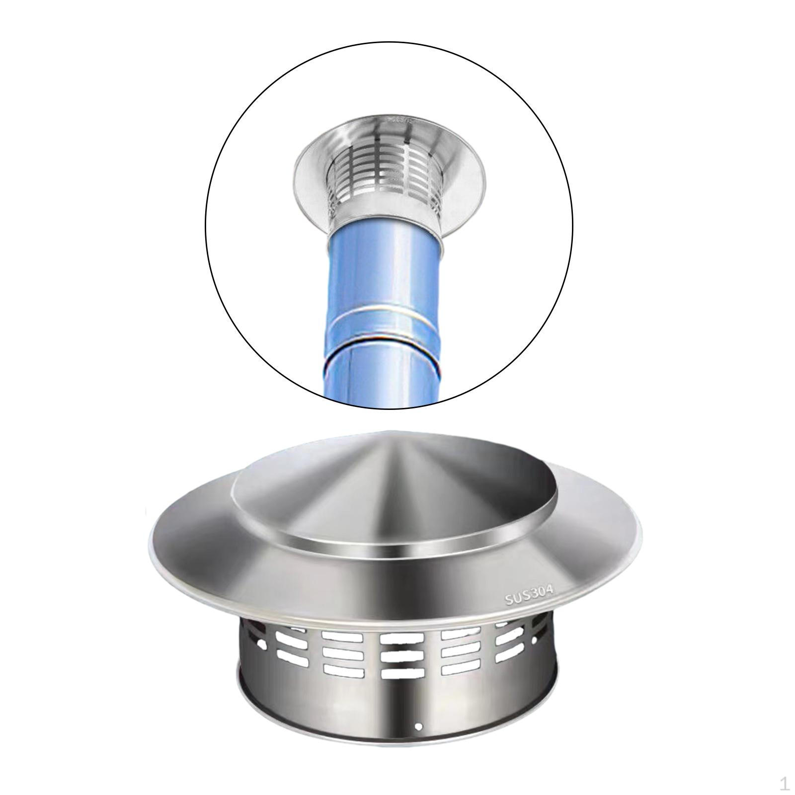 

Крышка дымоходной трубы Легко установить дымоход из нержавеющей стали для наружного дома M