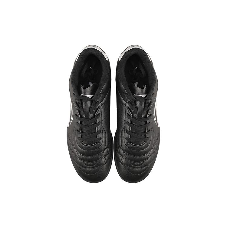 Li Ning TF Turf Artificial Turf Synthetic Leather Abrasion Resistant Breathable Soccer Shoes Men's Black ASTQ011-2