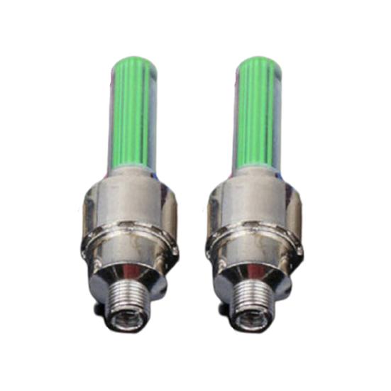 

2 шт. клапан для шин, светильник для велосипедного колеса мотоцикла, лампа-вспышка для шин, неоновая лампа