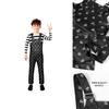 Wednesday Addams Cosplay Costumes Boys Girls Kids Overalls Halloween Xmas Party