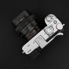 Haoge Bayonet Square Metal Lens Hood for Sony FE 40mm F2.5 G Lens FE 2.5/40 G(SEL40F25G) with Metal Cap