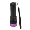 Y40 Purple Light Flashlight High Power LED 365NM UV Torch Light For Oil Contamination Detection