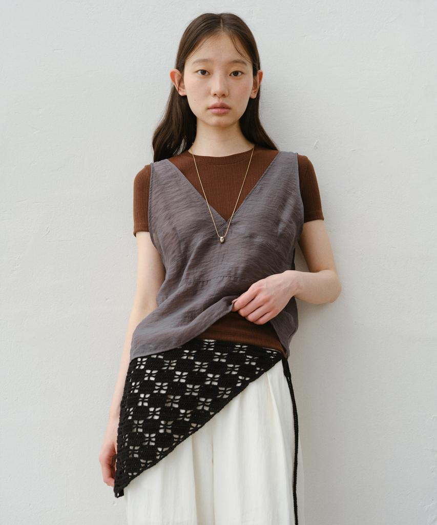 URAGO Crochet Knit Scarf