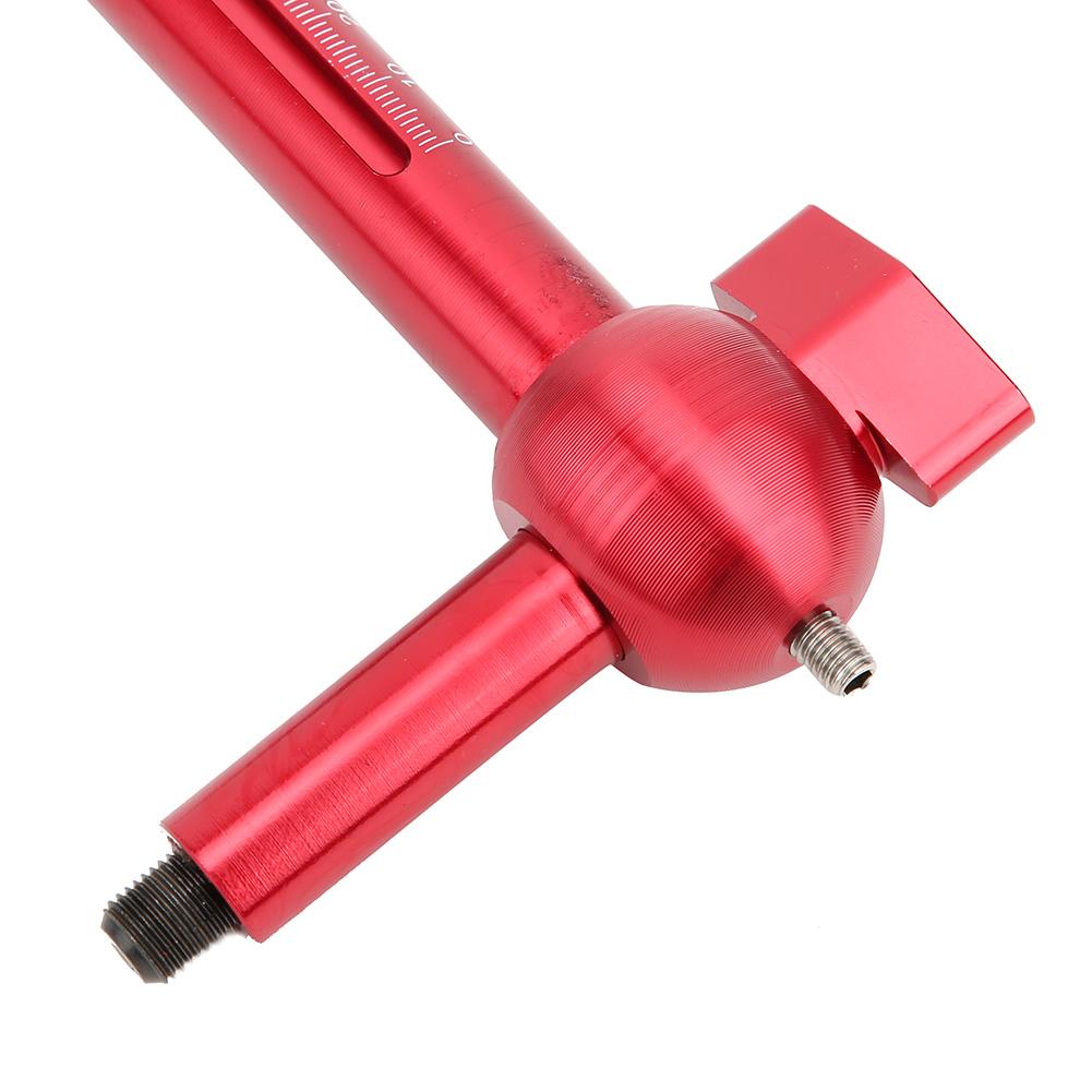 Bike Tail Hook Calibration Tools Derailleur Hanger Alignment Gauge for Mountain
