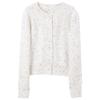 Sancai Duxing Women's Sesame Dot Knit Cardigan