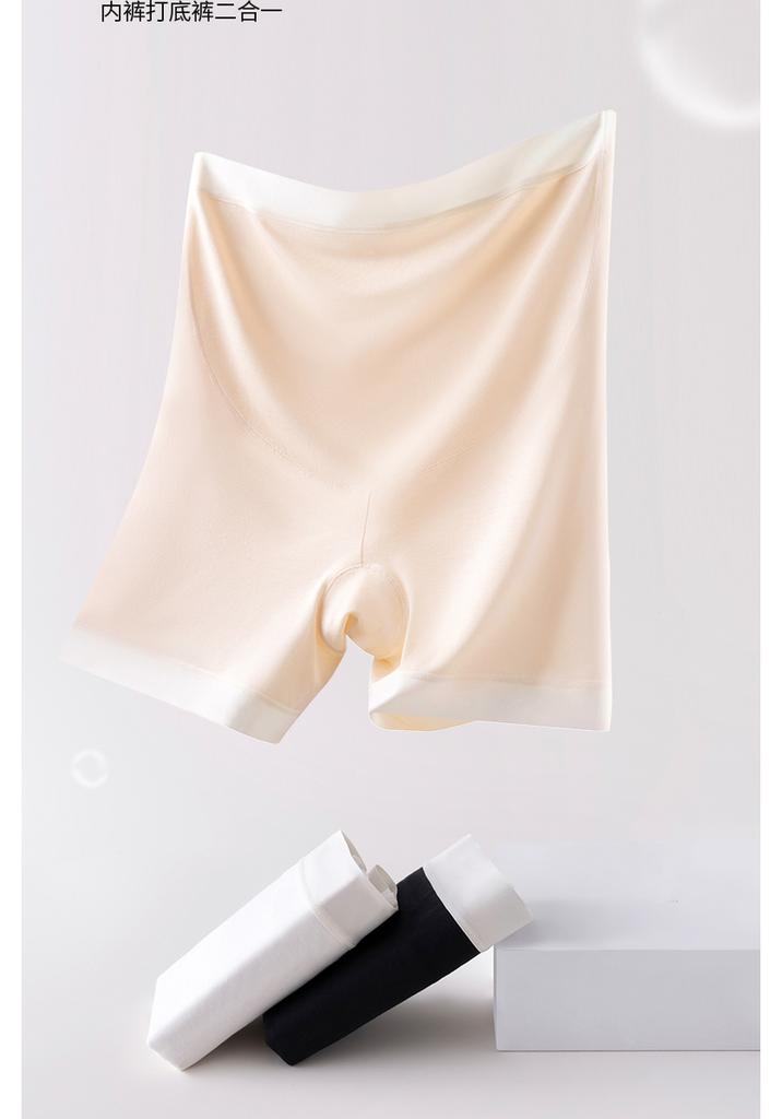 Pregnant Women's Underwear Safety Pants 2-in-1 Anti Glare Summer Thin Style Spring Summer Style High Waist Support Short Pants Leggings