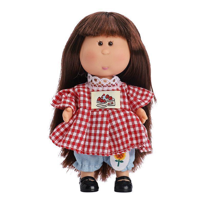 14Cm Mini Potato Doll Mia Figure With Clothing Set Accessories Keychain Pendant Bag Decoration Cute Dress Doll Toy Friends Gifts