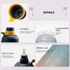 1800ml Gradient Plastic Cup Spacious Athletic Water Bottle For Outdoor Use Travel Gym Fitness Jugs Lightweight to Carry Water Cup WIth Straw
