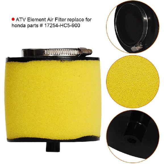 HIFROM ATV Air Filter Element Cleaner Replacement for Honda Replacement Foreman 400 450 TRX400FW TRX450S TRX450ES TRX450FE TRX450FM Replace