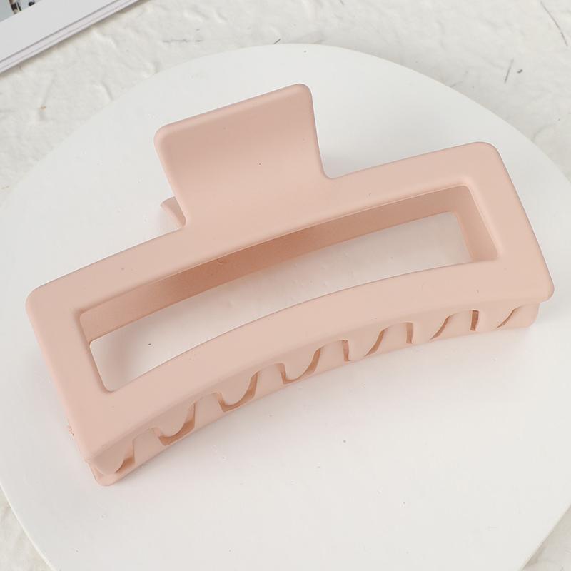 Korean Style Solid Color Frosted Big Crab Hair Claws 13CM Large Shark Clips For Women Ponytail Clip Hairpins Barrettes Headwear