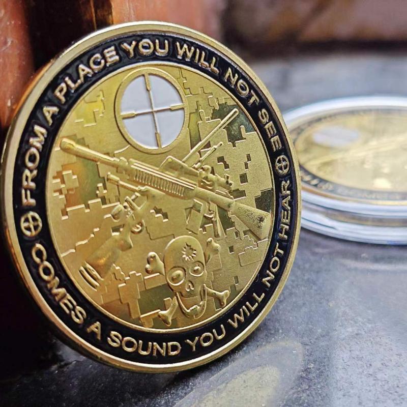 American Sniper Commemorative Coin Emblem Craft Gift Gift Collection Lucky Medal