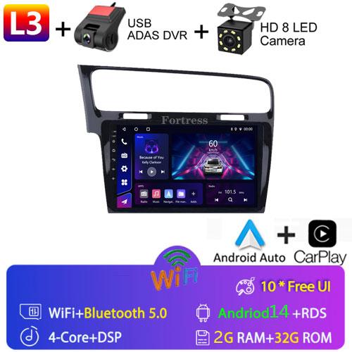 For Volkswagen VW Golf 7 2013 -2017 Android Autoradio Multimedia Video Player 4G DSP Carplay GPS Stereo Car Intelligent System