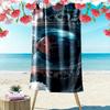 Dark-style Girl 2D Flat Print Beach Towel, Large Soft Quick Dry Towel for Beach Camping SwimmingXSTJ0915236
