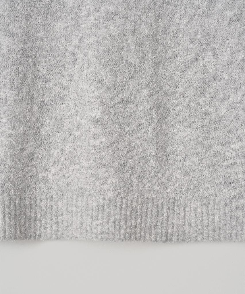 Another Office Woman W. Basque Pullover (Silver Gray)