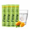Fitty Appelazijn Bruis 600mg Mangosmaak Met Vitamine B6 Nul Suiker 4x15 Tabletten
