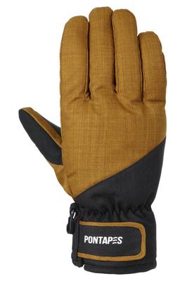 PONTAPES Snowboard Gloves for Men and 8 Made In Sizes Water Size Snowboarding Snow Skiing Gloves Women, Colors, Film-Insulated, Japan, S-XL, 10,000mm