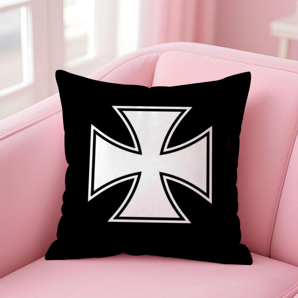 Klassische W-Westküsten C-Chopper Kissenbezug Bequem Wendbarer Kissenbezug Ideal für Auto Sofa Schlafzimmer & Mehr