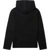 WE11DONE Solid Color Hooded Pullover Fitted Long Sleeve Sweatshirt Men Sweatshirt Black WD-KT3-23-639-U-BK