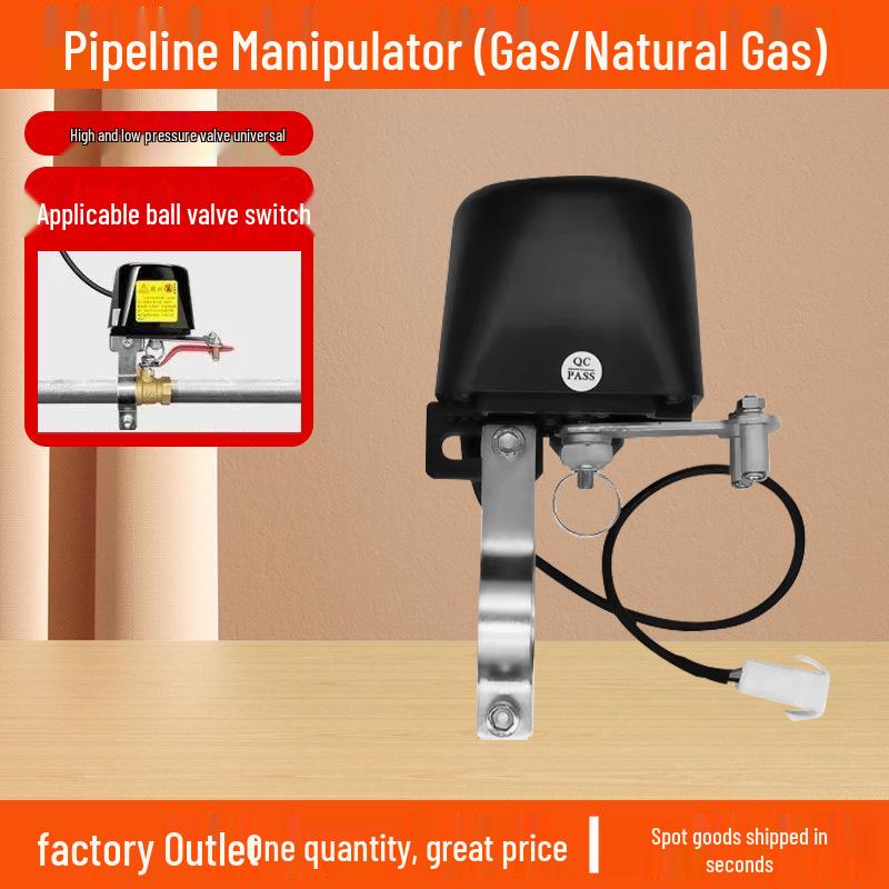 Commercial Gas Alarm with Automatic Shut-off Valve for Liquefied Natural Gas Detection