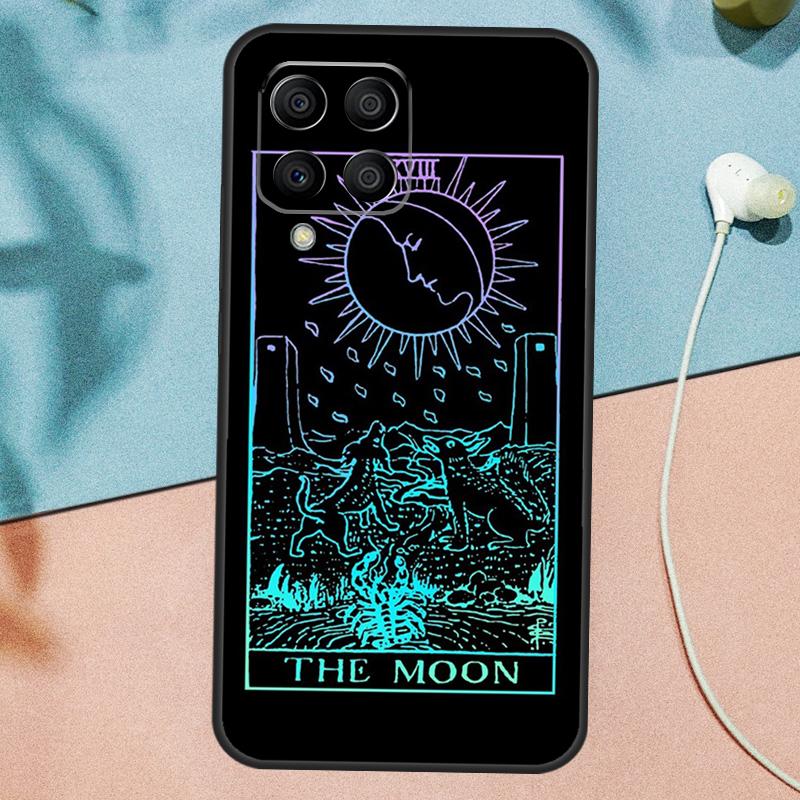 Tarot Moon Case For Samsung Galaxy M31 M11 M21 M14 M34 M54 M12 M32 M52 M15 M13 M16 M36 M56 M53 M35 M55