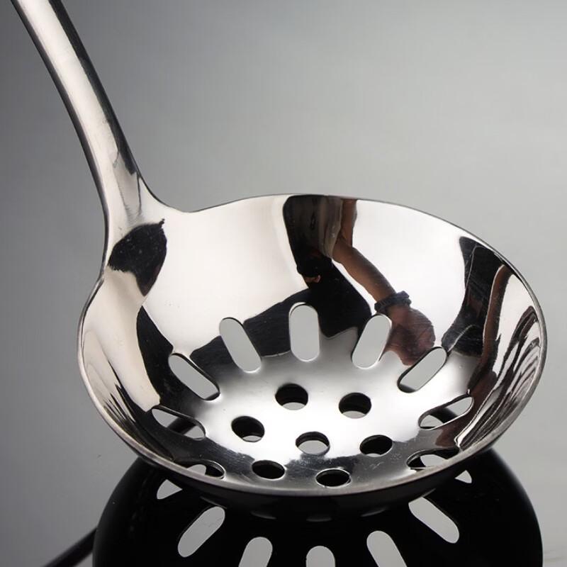 Qianxing 304 Stainless Steel Long Handle Soup Ladle Set