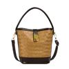 Chic Street Style Straw Woven Shoulder Bag 2024 Fashion Handbag
