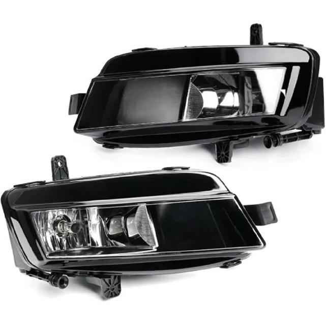 Car Front Bumper LED Fog Light Lamp Foglight Assembly Compatible For VW Golf 7 MK7 2013 2014 2015 2016 2017 5GG941661 5GG941662 Fog Lamp(Right 1pc) Right 1pc