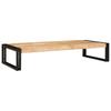 Bathroom Shelf for Braun 120 X 50 X 23 Cm Solid Raw Mango Wood